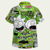 Wubba Lubba Dub Dub Rick & Morty Hawaiian Shirt back