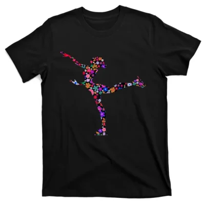 Figure Skating Girls And Women Ice Skating T-Shirt