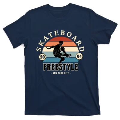 Skateboard Freestyle New York City T-Shirt