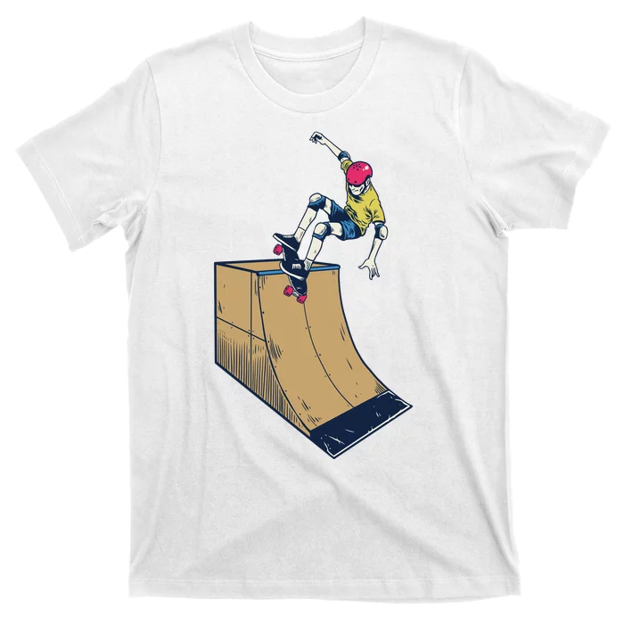 Skateboard On The Ramp T-Shirt