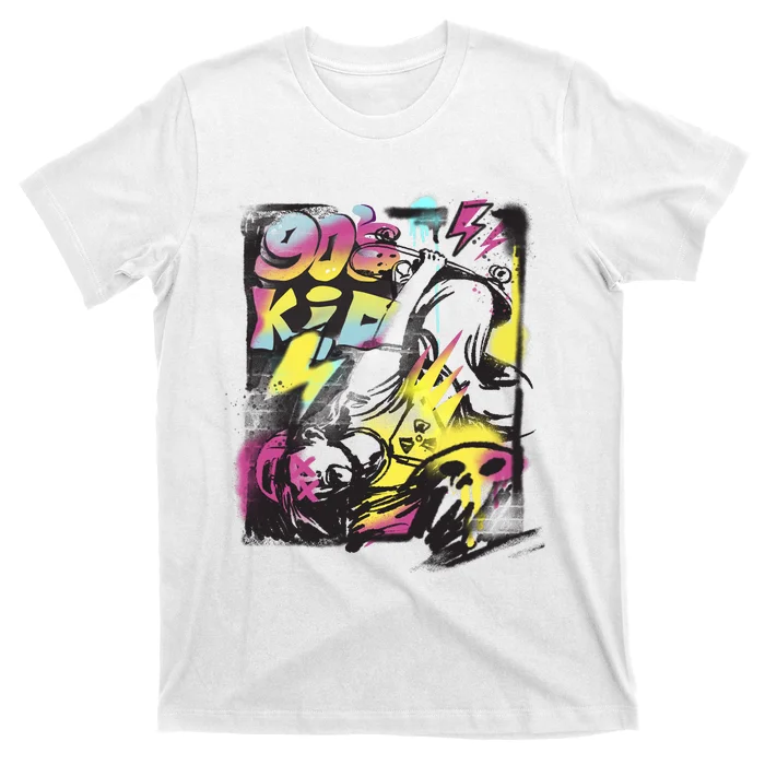 Skater 90s Graffiti T-Shirt