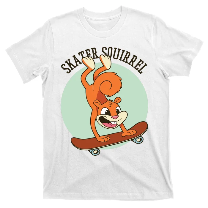 Skater Squirrel T-Shirt
