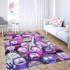 Council of Mortys Mayhem Rick And Morty Rug
