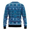 Mr. Meeseeks Holiday Meltdown Ugly Christmas Sweater back