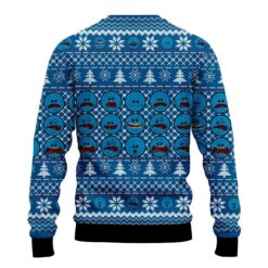 Mr. Meeseeks Holiday Meltdown Ugly Christmas Sweater back