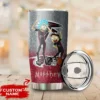 Personalized Atlanta Falcons Rick and Morty Tumbler front