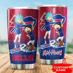Personalized Buffalo Bills Rick and Morty Tumbler