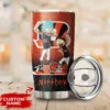 Personalized Cincinnati Bengals Rick and Morty Tumbler front