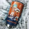 Personalized Denver Broncos Rick and Morty Tumbler front