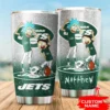 Personalized New York Jetss Rick and Morty Tumbler