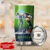 Personalized Seattle Seahawks Rick and Morty Tumbler front