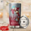 Personalized Tampa Bay Buccaneers Rick and Morty Tumbler front
