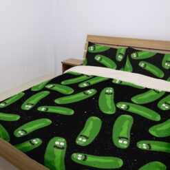 Pickle Rick Galactic Adventure Bedding Set
