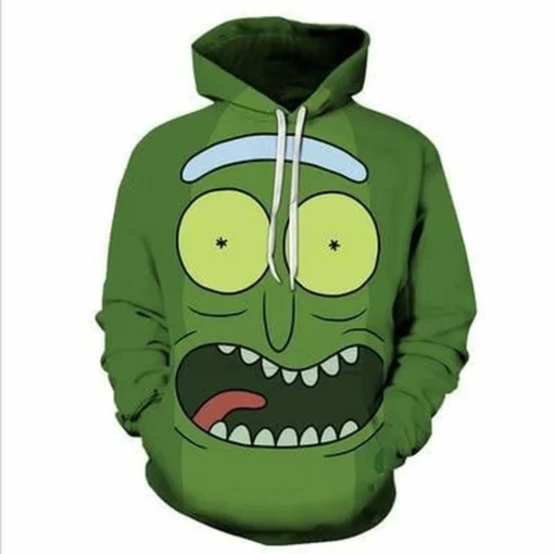 Pickle Rick Scream Mode Hoodie