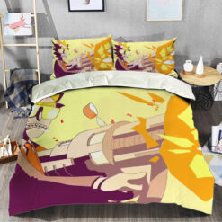 Rick And Morty Blasting Through Time Bedding Set
