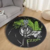 Rick and Morty C137 Hero Round Rug