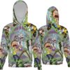 Rick and Morty Chaos Portal Hoodie