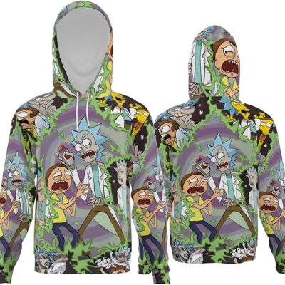 Rick and Morty Chaos Portal Hoodie