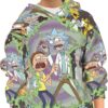 Rick and Morty Chaos Portal Hoodie front