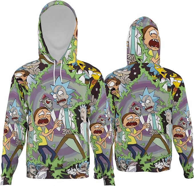 Rick and Morty Chaos Portal Hoodie