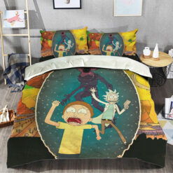 Rick And Morty Cosmic Escape Bedding Set