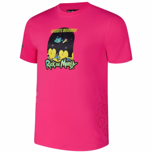 Rick and Morty Cosmic Farewell Shirt front