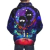 Rick and Morty Cosmic Reflections Galaxy Hoodie back