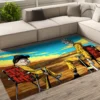 Rick and Morty Desert Escape Rug Home