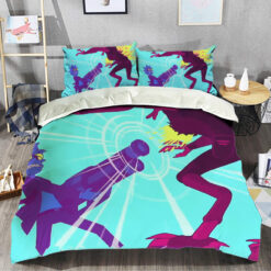 Rick And Morty Funky Weaponry Bedding Set