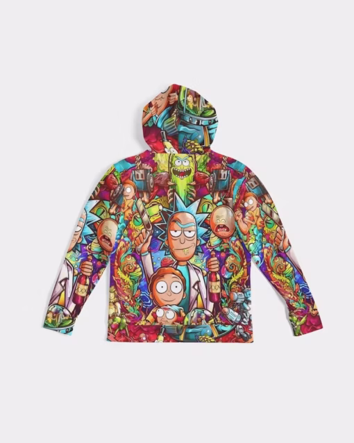 Rick and Morty Galactic Chaos Hoodie back