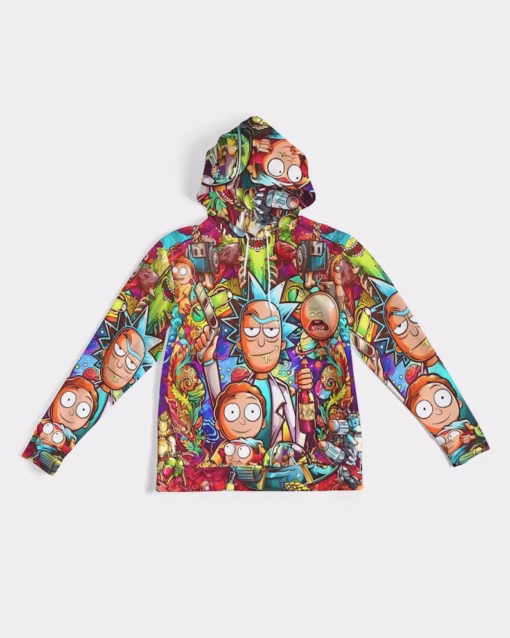 Rick and Morty Galactic Chaos Hoodie front
