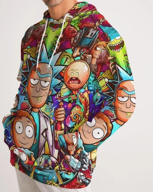 Rick and Morty Galactic Chaos Hoodie left