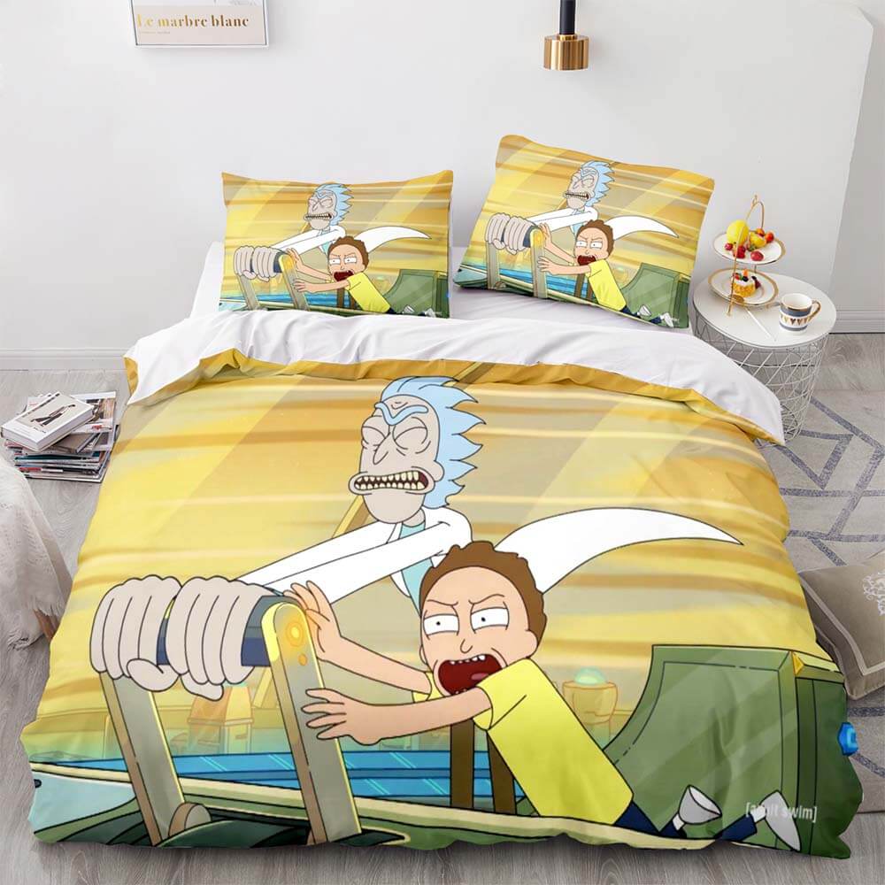 Rick and Morty Galactic Escape Bedding Set