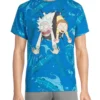 Rick and Morty Galactic Escape Shirt mockup front