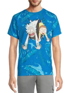 Rick and Morty Galactic Escape Shirt mockup front