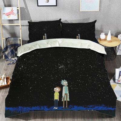 Rick And Morty Galactic Horizon Bedding Set