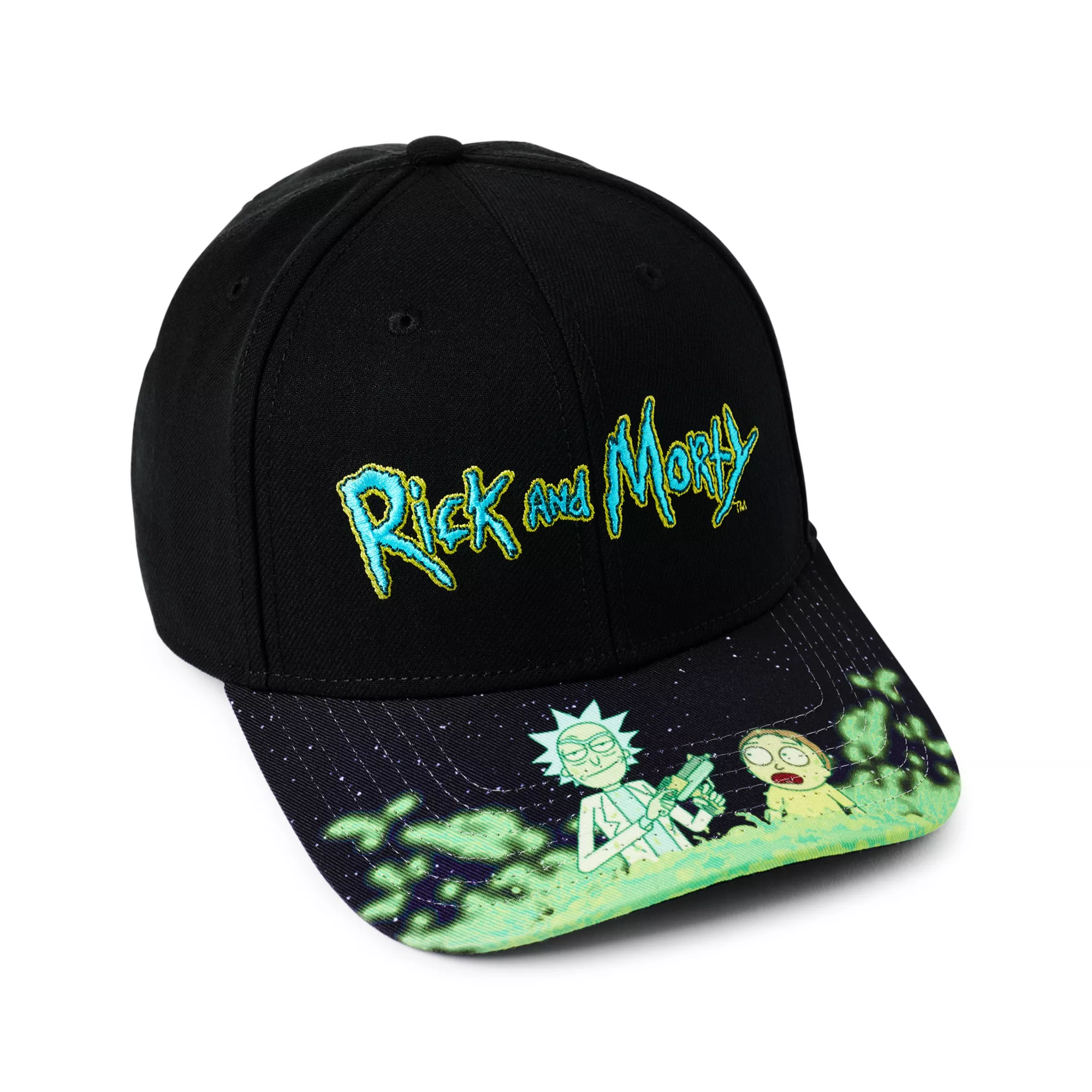 Rick and Morty Galactic Portal Adventure Baseball Cap