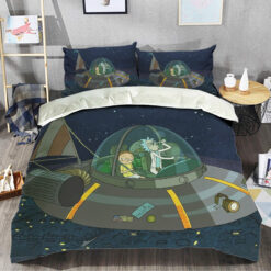 Rick And Morty Galactic Ride Bedding Set
