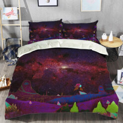 Rick And Morty Galactic Voyage Bedding Set