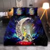 Rick And Morty Galaxy Love You to the Moon Bedding Set
