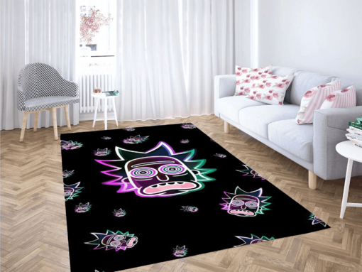 Rick And Morty Galaxy Vibe Rug