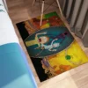 Rick and Morty Goodbye Moonmen Chaos Rug Bedroom