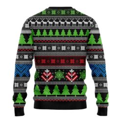 Rick And Morty Have A Merry Schwiftmas Ugly Christmas Sweater back