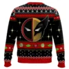 Rick And Morty In Deadpool Multiverse Ugly Christmas Sweater back