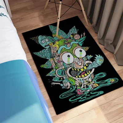 Rick and Morty Infinite Madness Rug