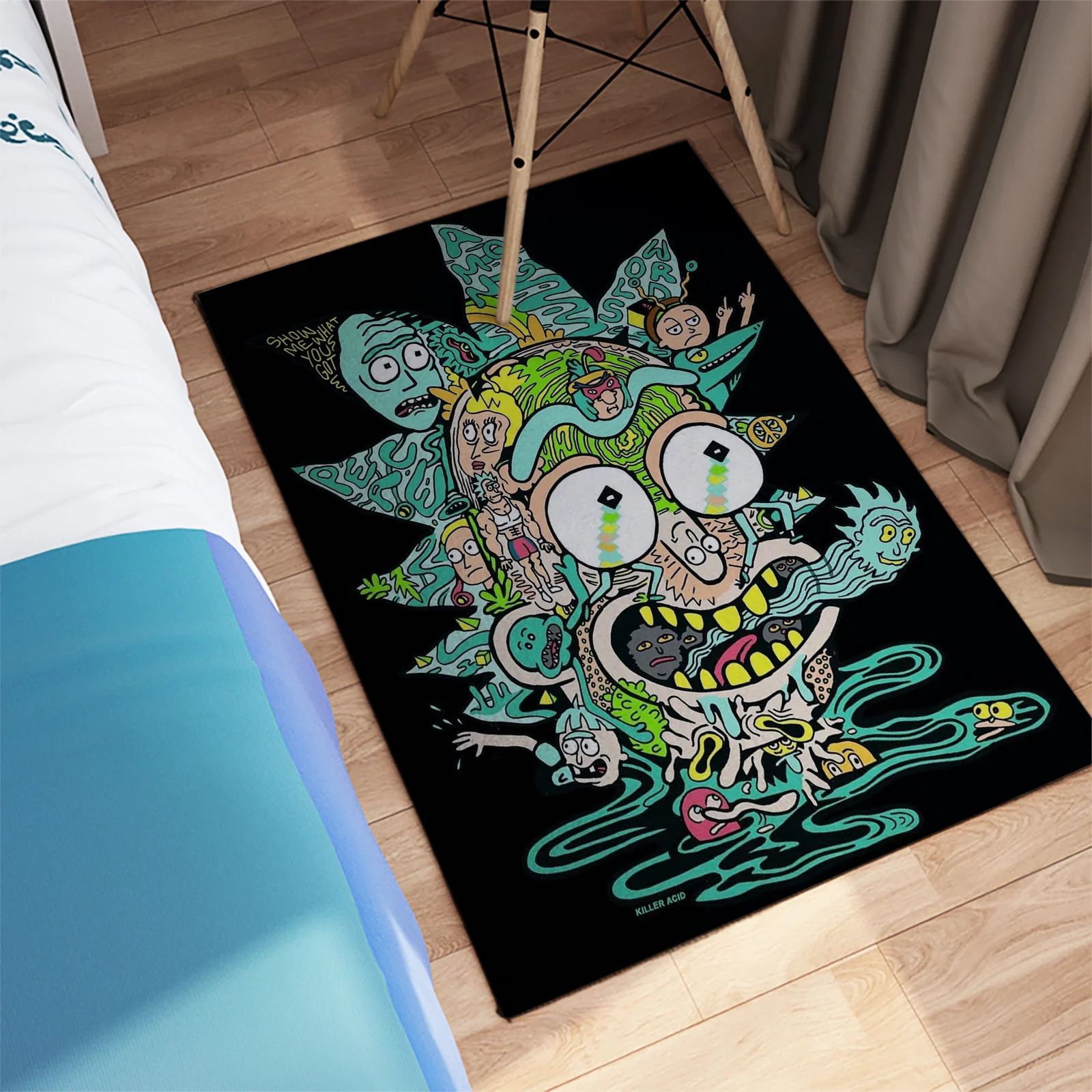 Rick and Morty Infinite Madness Rug