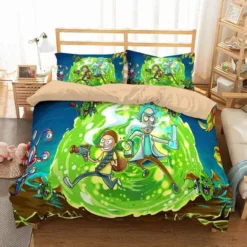 Rick and Morty Interdimensional Adventure Bedding Set