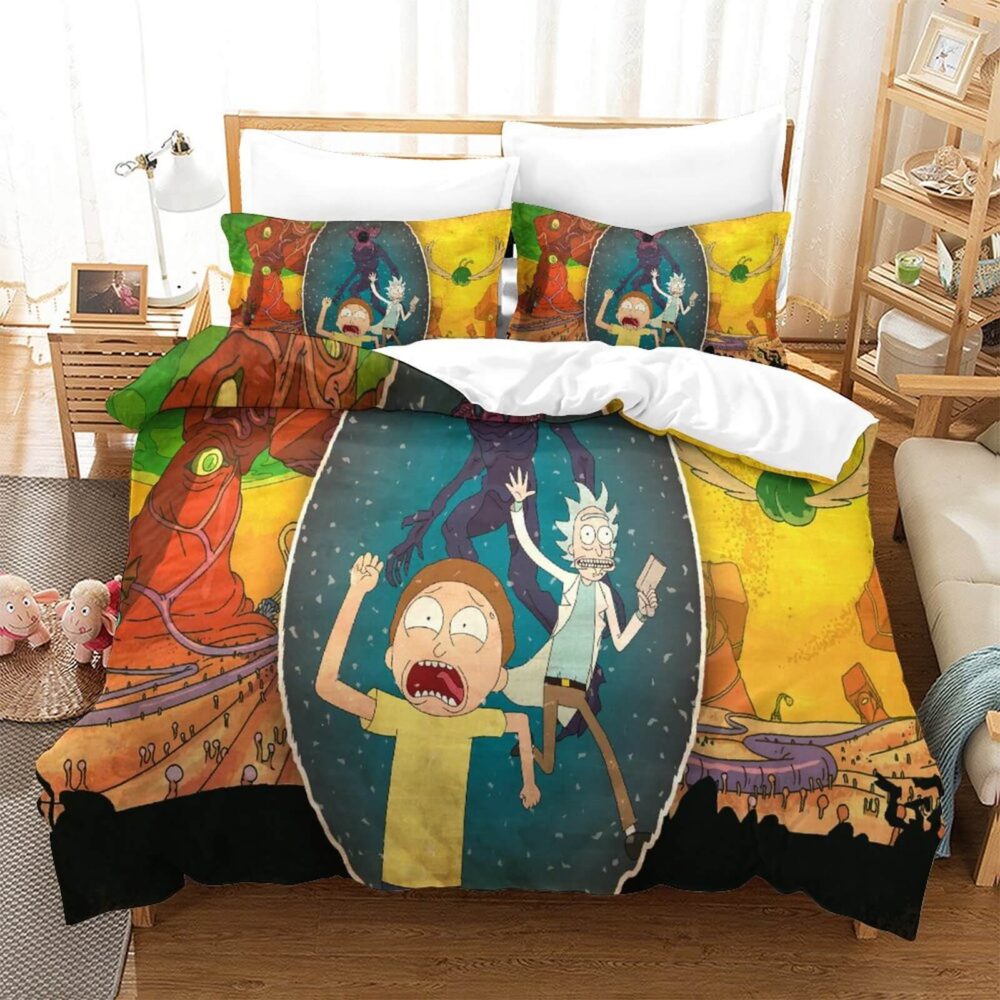 Rick and Morty Interdimensional Escapade Bedding Set