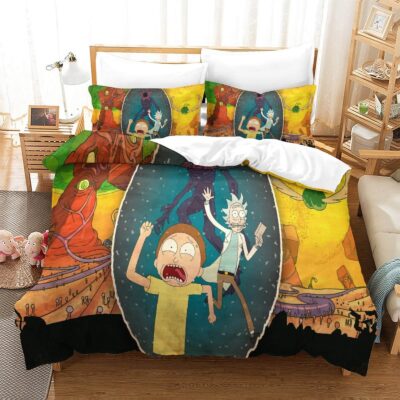 Rick and Morty Interdimensional Escapade Bedding Set