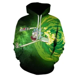 Rick and Morty Interdimensional Escape Portal Hoodie